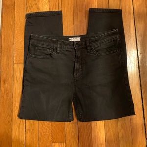 🖤Free  People boyfriend style black jeans 🖤